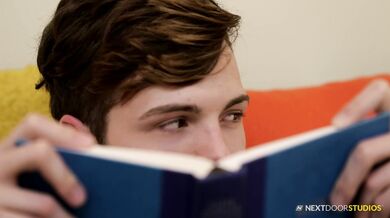 NextDoorBuddies Ty Thomas tops Shy College Roomie