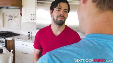 Tatted Twink Dicks Down Hunk Step-In-Law - Scott Finn, Julian Brady - NextDoorTaboo