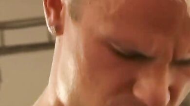 Homo stud with large knob gets sucked by his boyfriend