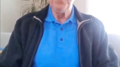 68-Year-Old German Daddy Strips and Cums for You