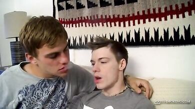 Noah Brooks And Ash Fuck Each Other Hard While Chain Smoking