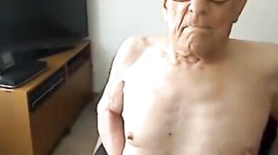 Silver Daddy in White Panties