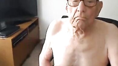 Silver Daddy in White Panties