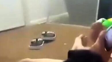 Asian Twink Cums While Watching Porn