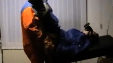 Bearded Daddy Barebacks Worker