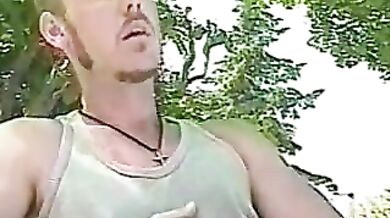 Gay dudes with large muscles fuck every other in the a-hole