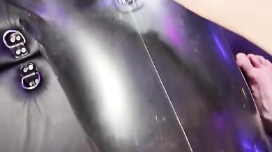 GIMP on the bondage boards with electro