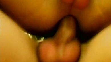 Skinny homo dude with asshole moans while being screwed