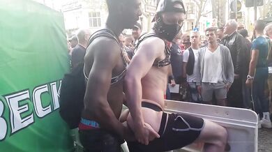 BBC Public Fucking White Slut Fisting Piss