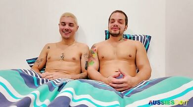 Tattooed Aussie Aksen Receives Amazing Fuck From Billy