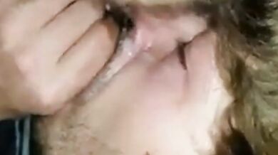Bareback Amateur Takes Big Cock Bareback and Swallows