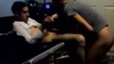 Straight Neighbor Barebacks Twink