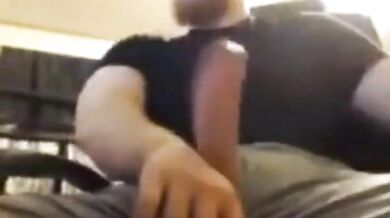 Big Cock Bear's Loud Orgasm