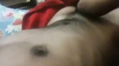 Twink gets a handjob from his Asian friend.