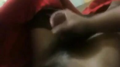 Twink gets a handjob from his Asian friend.