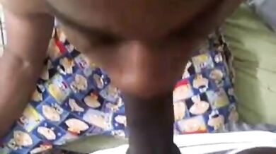 Boyfriends' Intimate Kiss After a Steamy Blowjob Session