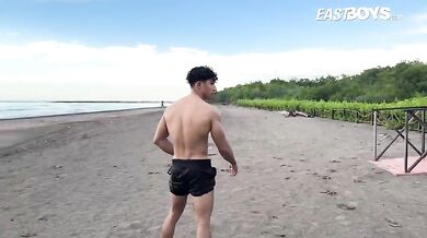 Beautiful Latino Muscle Boy Big Dick Handjob