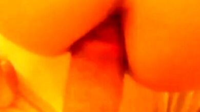 He cums in my ass so good - bareback amateur fuck