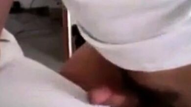 Amateur Man Rubbing and Humping until Bed Cum