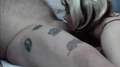 Amateur Crossdresser Couple Sucks Each Other