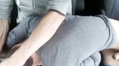 Big Cock Blowjob in the Car at a Public Park