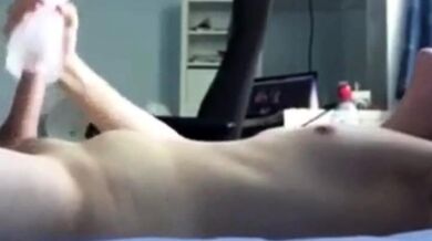 Femboy Robin Quinn's Fleshlight Fun