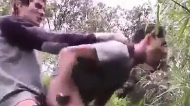 Twink Takes it from Behind - Amateur Latin Adventure