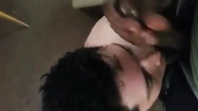 Big Cock Interracial Amateur Fucks Lil' Twink Bruno