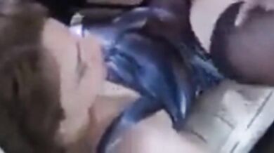 Crossdresser's Anal Virginity Taken by Twink Roommate