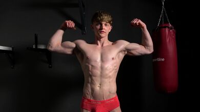 Muscular Czech Boy Jerks Off Big Cock