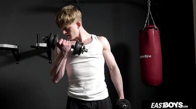 Muscular Czech Boy Jerks Off Big Cock