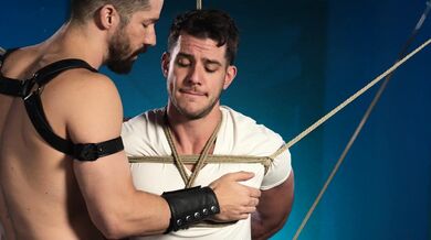 BDSM slave flogged and anal fucked!